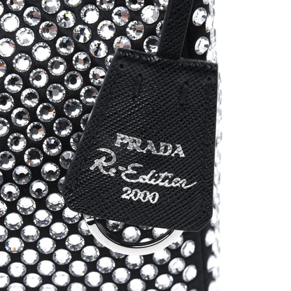 Prada Satin Crystal Mini Re-Edition 2000 Bag Cristal 11 of 12
