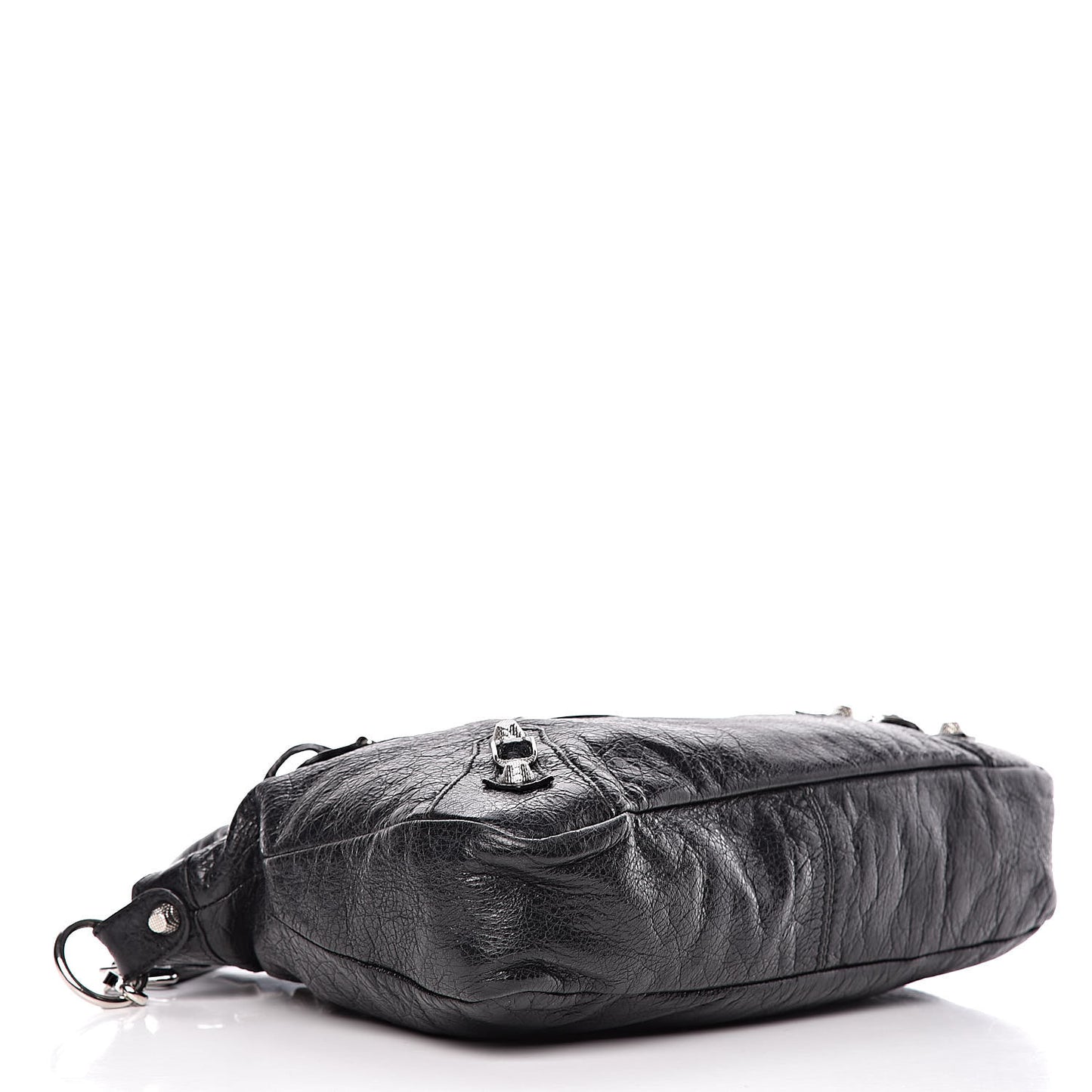 Agneau Giant 12 Silver Hardware Town Black