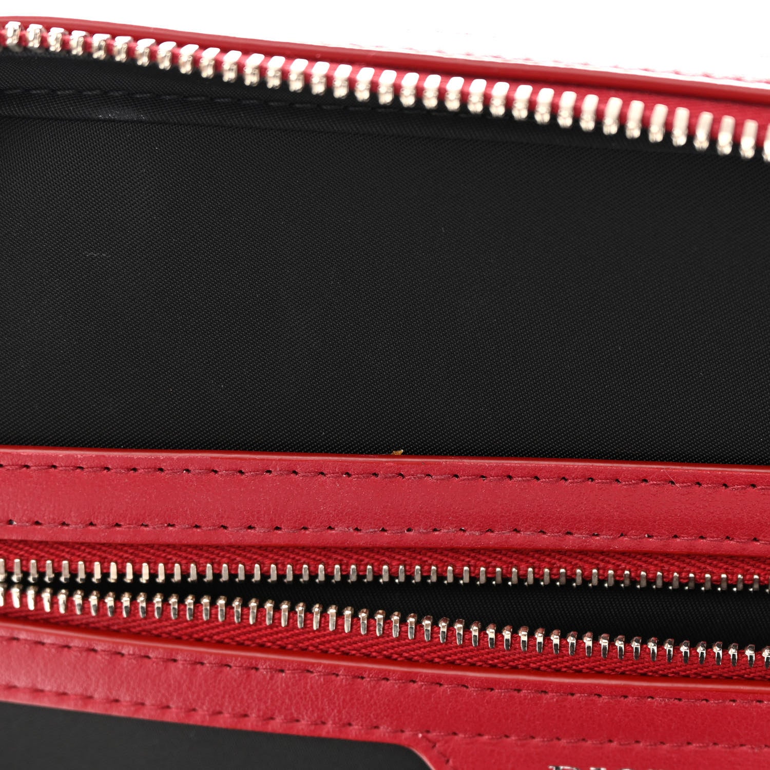 Christian Dior Calfskin Oblique Galaxy Perforated Marsupio World Tour Pelle Sling Red White 12 of 16