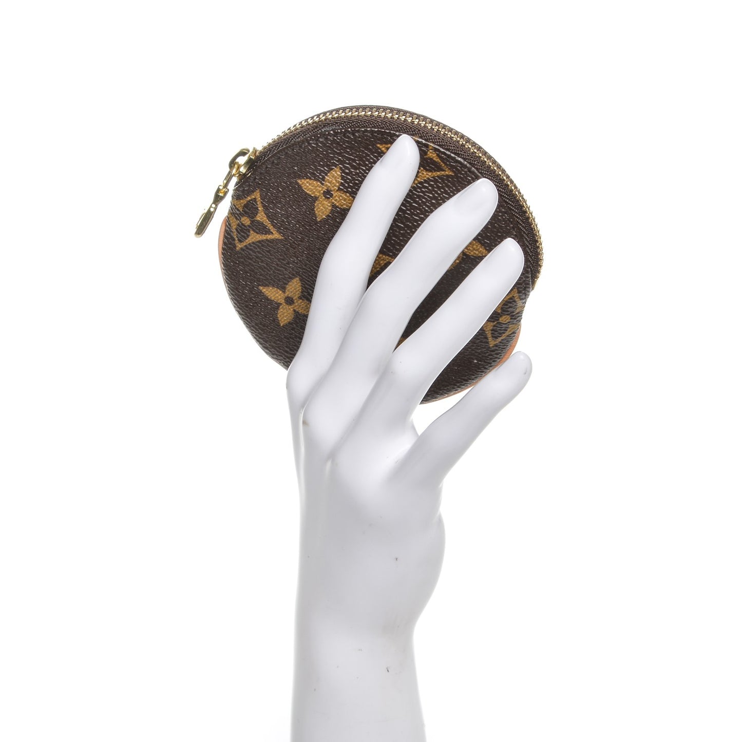 Monogram Round Coin Purse