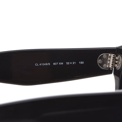 Celine Thin Preppy Sunglasses CL 41049/S Black 5 of 5