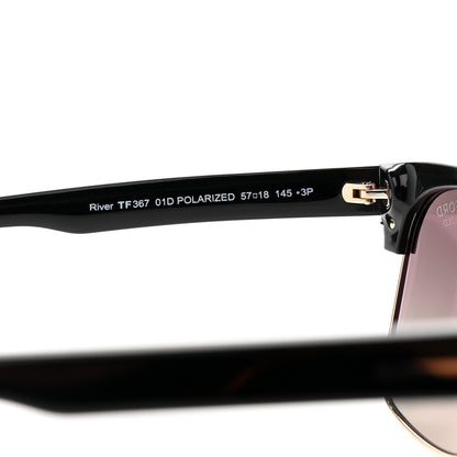 Tom Ford River Polarized Sunglasses TF367 Black 5 of 8