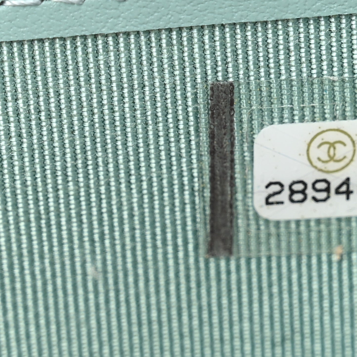 Caviar Quilted Passport Holder Light Blue