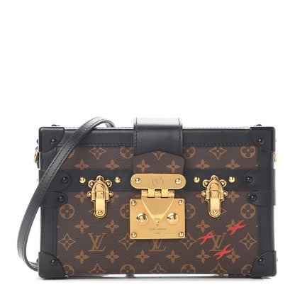 Louis Vuitton Monogram Petite Malle Black 1 of 7