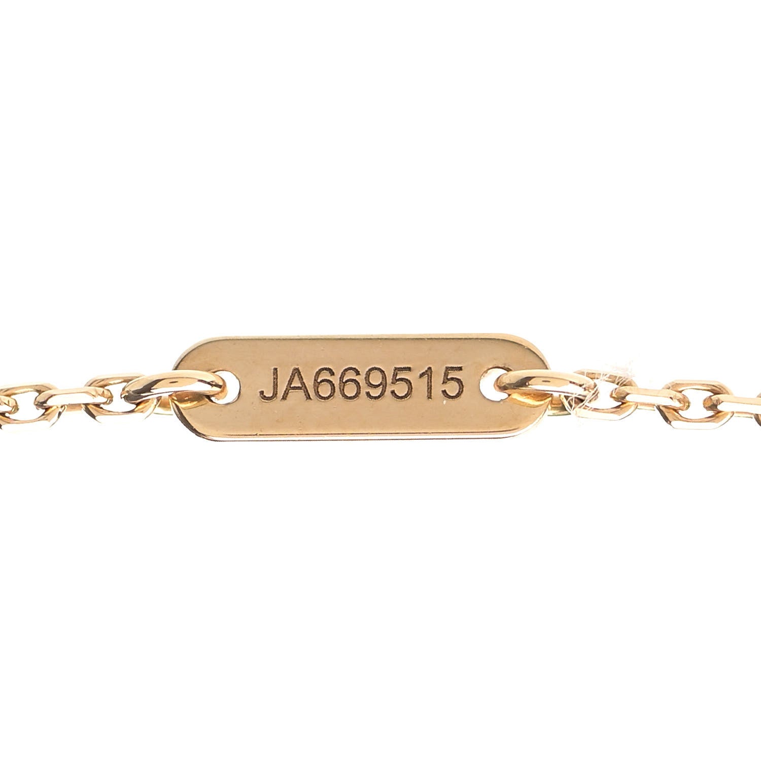 Van Cleef & Arpels 18K Yellow Gold Mother of Pearl Sweet Alhambra Butterfly Pendant Necklace 5 of 7