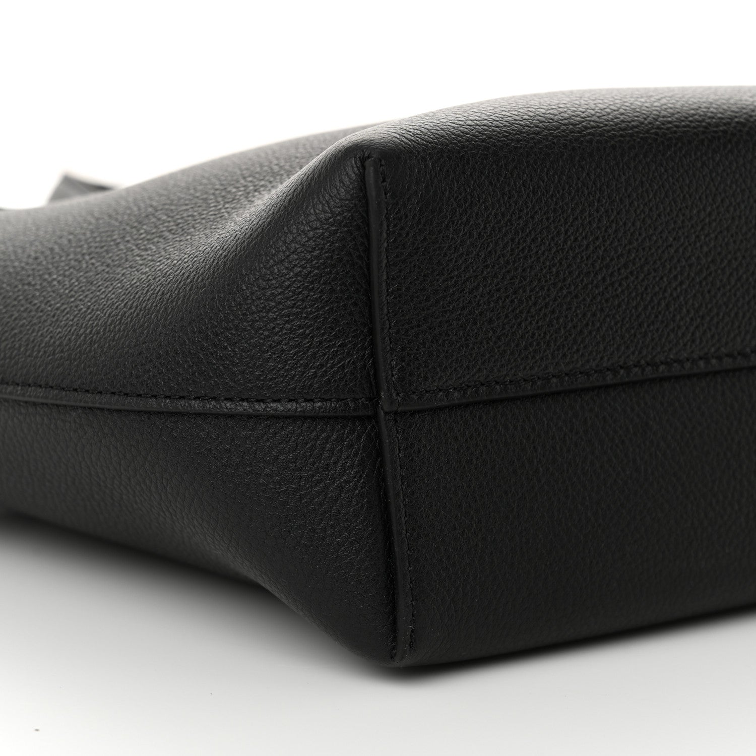 Celine Grained Calfskin Triomphe Mini Cabas Anais Black 8 of 11