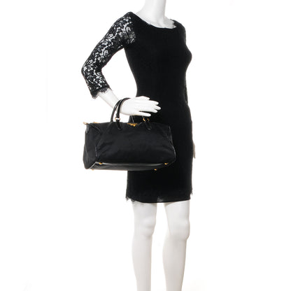 Prada Tessuto Nylon Small Tote Nero Black 2 of 11