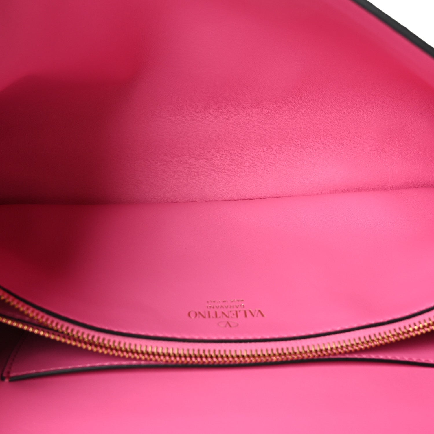 Valentino Garavani Nappa Stud Sign Shoulder Bag Feminine Pink 5 of 9