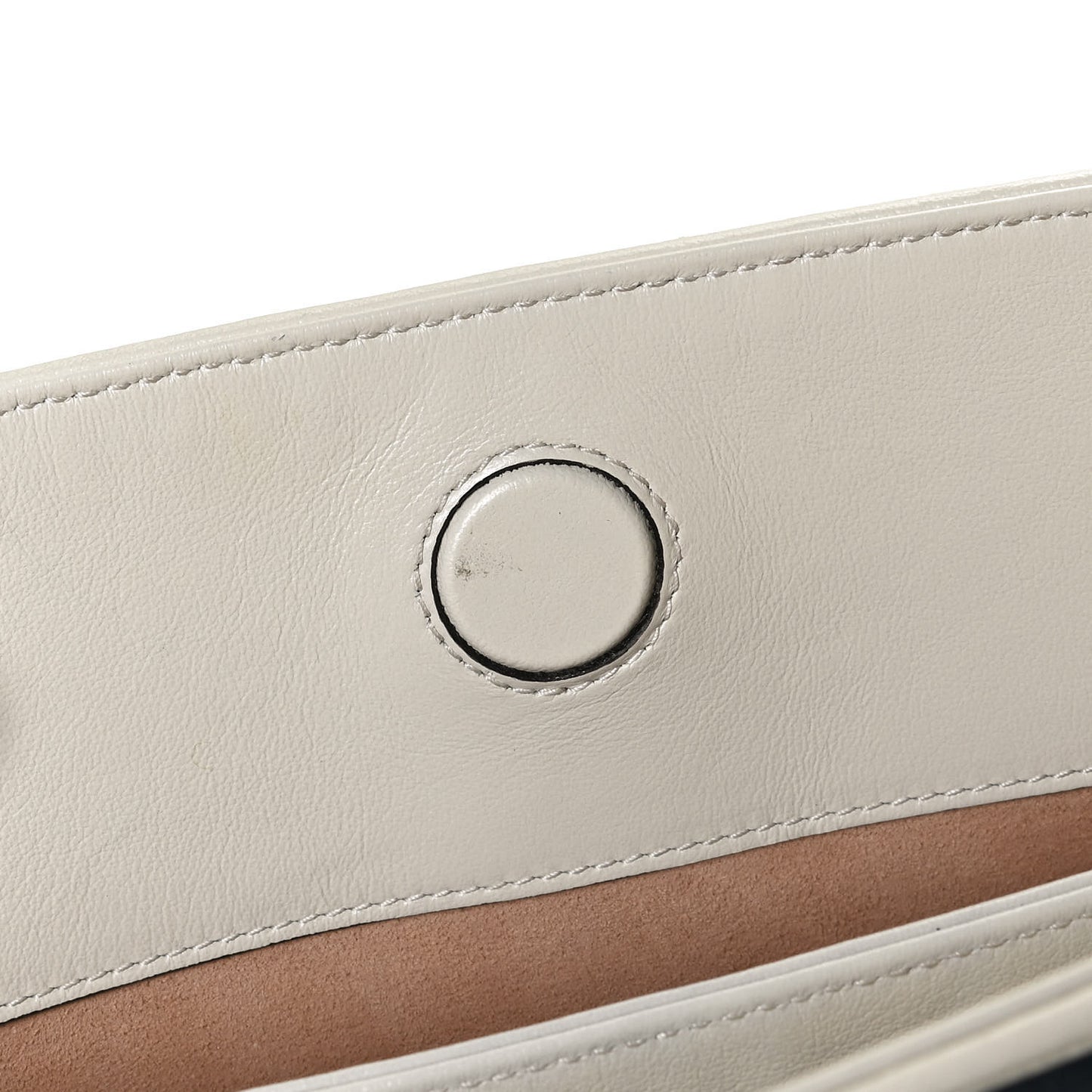 Azalea Calfskin Matelasse Diagonal Medium Torchon GG Marmont Slim Shoulder Bag Blue Agata Mystic White