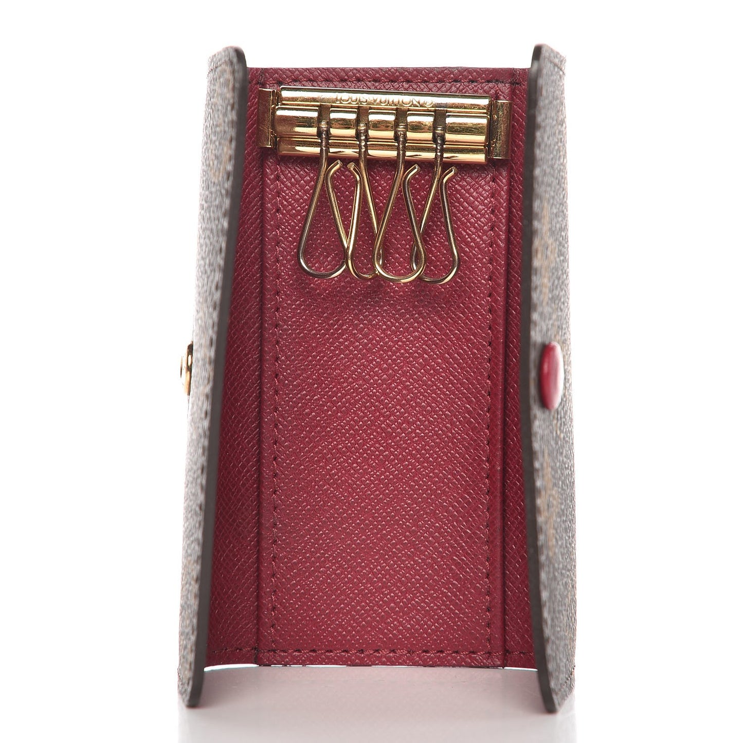 Monogram 4 Key Multicles Holder Fuchsia