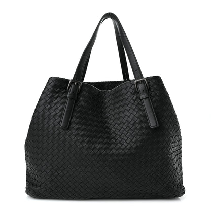Bottega Veneta Nappa Intrecciato Medium Seamless Tote Black 1 of 10