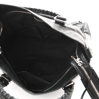 Balenciaga Agneau Classic Silver Hardware Velo Black 5 of 9