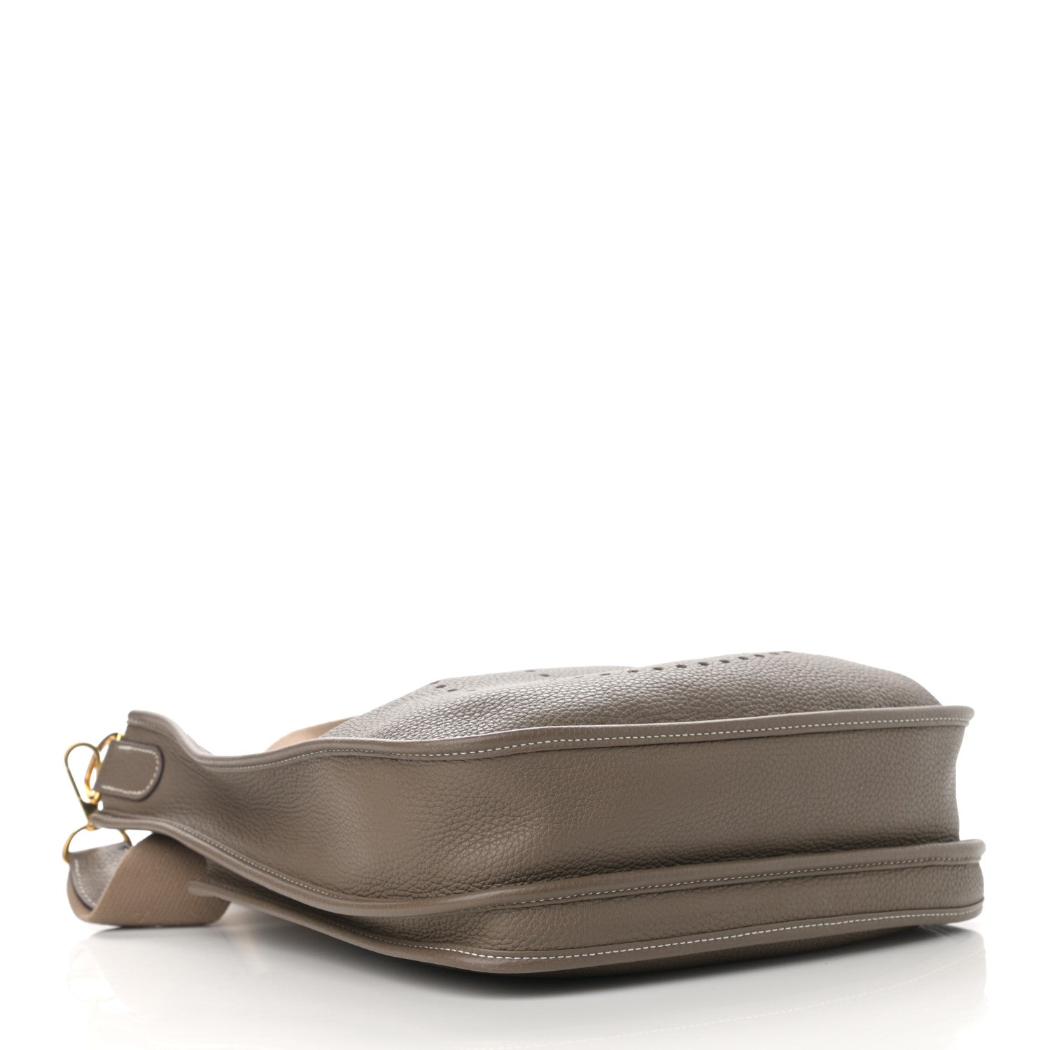 Hermes Taurillon Clemence Evelyne III PM Etoupe 4 of 16