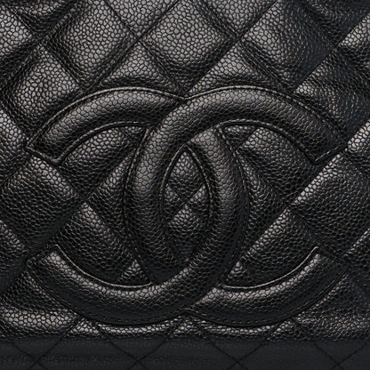 Chanel Caviar Quilted Timeless CC Shoulder Bag Black 8 of 11