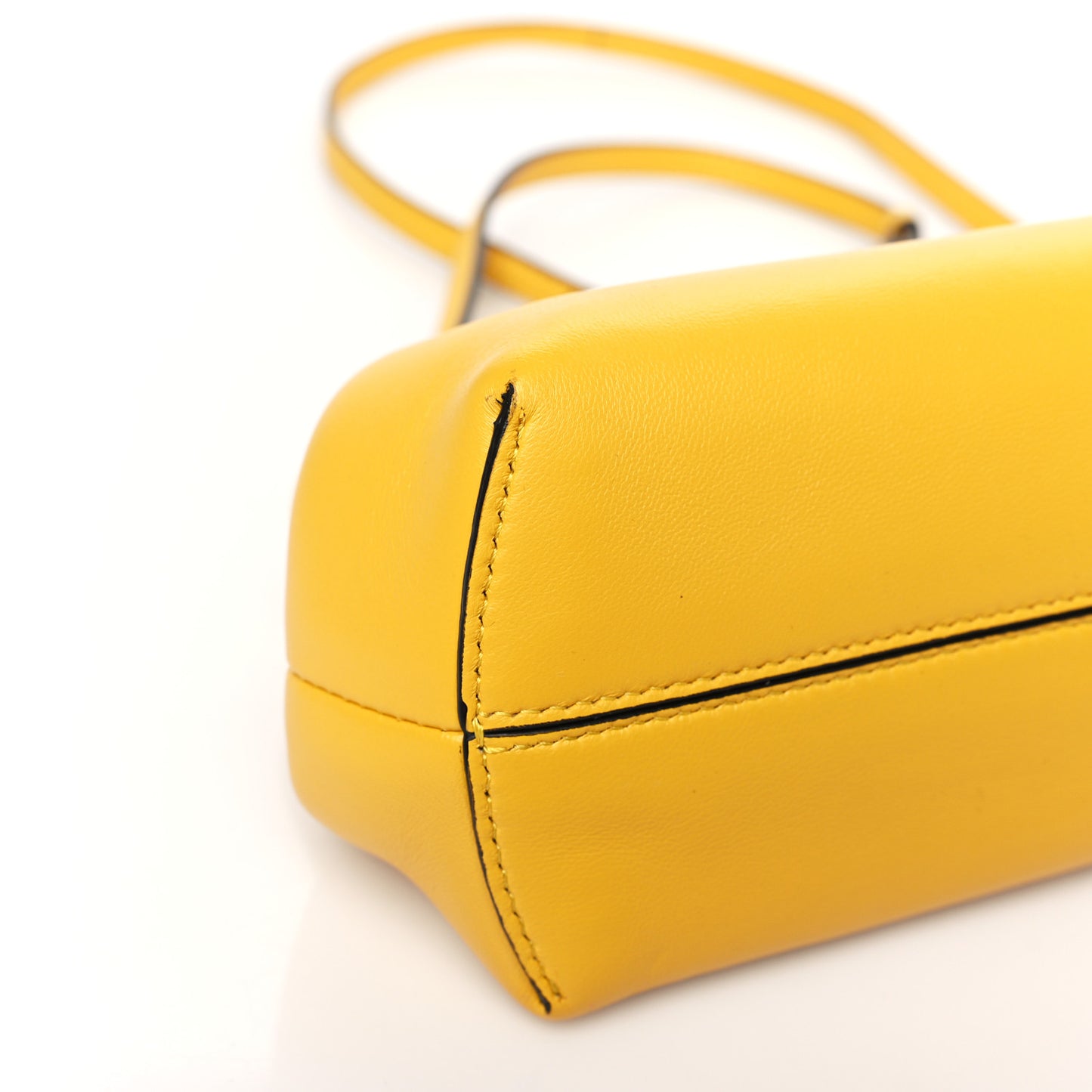Shiny Nappa Small Fendi First Mimosa