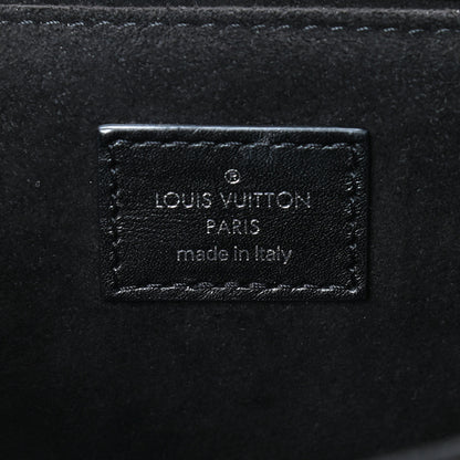 Louis Vuitton Epi Monogram Floral Pochette Metis Black White 7 of 7