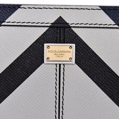 Dolce & Gabbana Dauphine Striped Medium Miss Sicily Satchel Multicolor 7 of 10