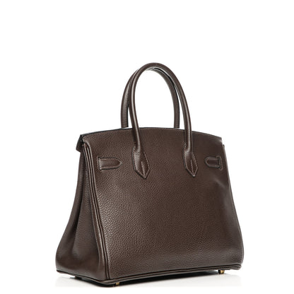 Hermes Togo Birkin 30 Chocolate 3 of 23