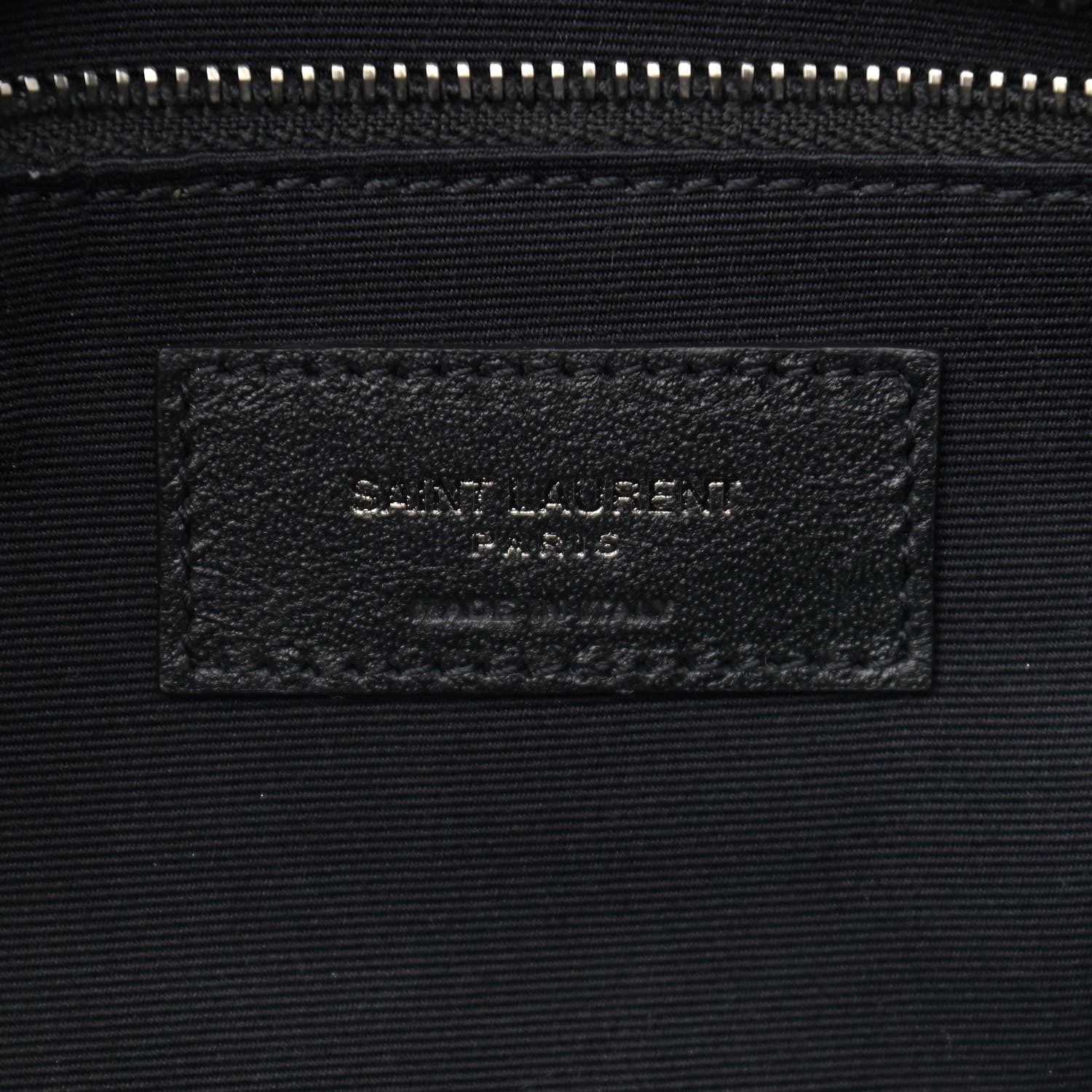 Saint Laurent Crinkled Calfskin Matelasse Monogram Medium Niki Chain Satchel Dark Green 6 of 12
