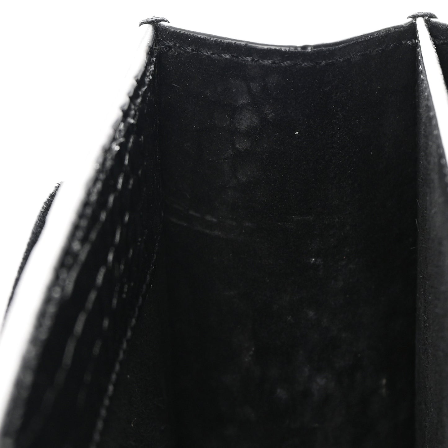 Calfskin Crocodile Embossed Medium Monochrome Monogram Sunset Black