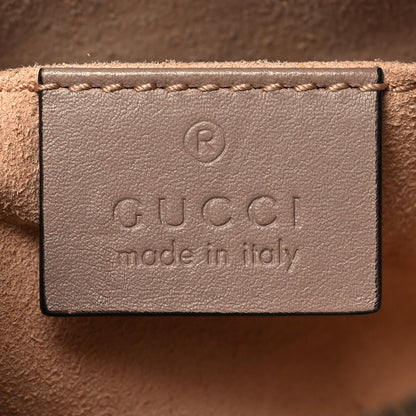 Gucci Calfskin Matelasse GG Marmont Belt Bag 85 34 Porcelain Rose 6 of 11