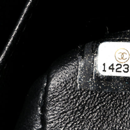 Chanel Patent Quilted Maxi Double Flap Black 8 of 11