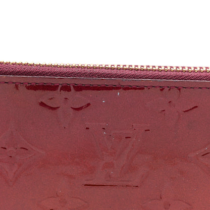 Louis Vuitton LOUIS VUITTON Vernis Zippy Wallet Rouge Fauviste 11 of 13