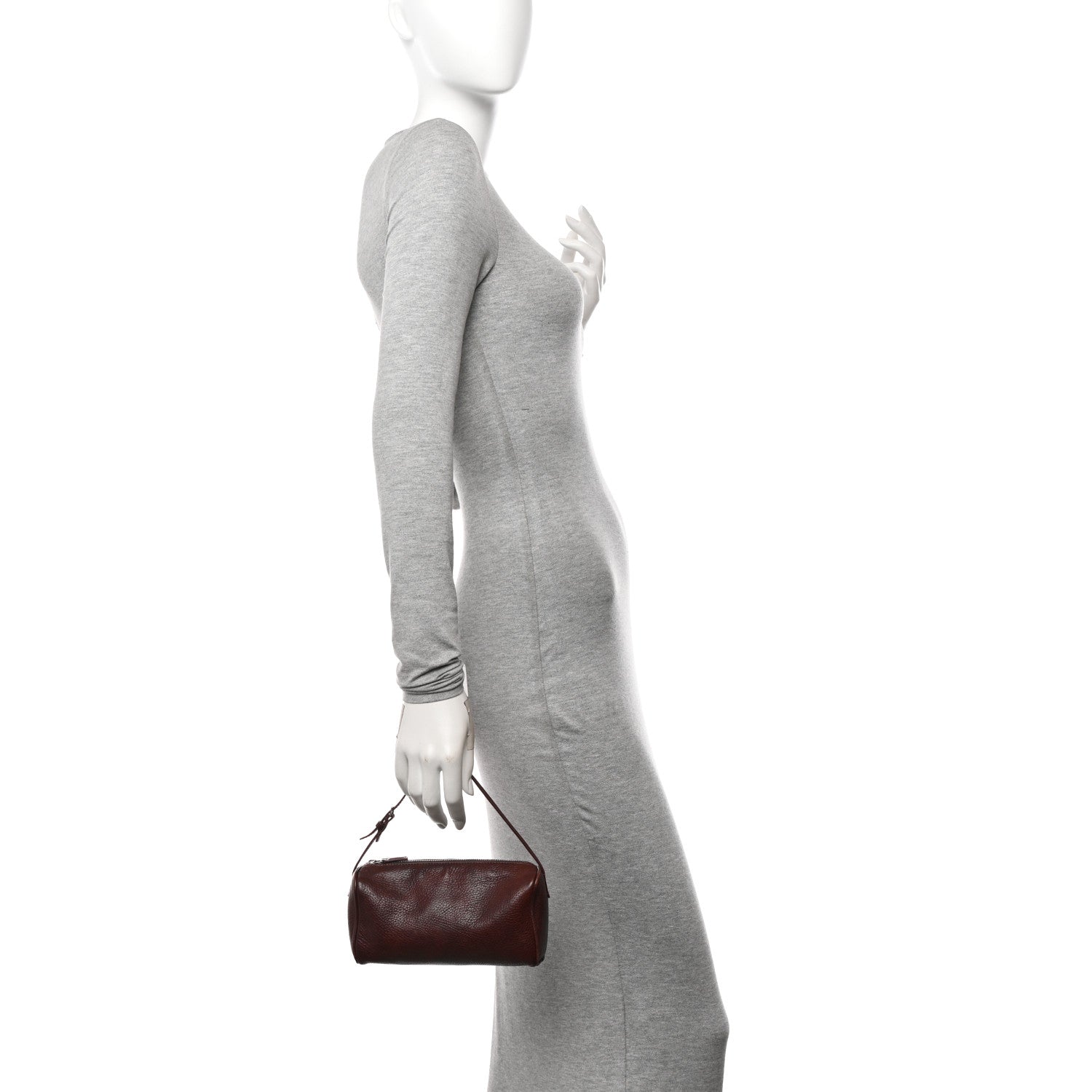 The Row Grained Calfskin 90's Bag Burnt Wood 2 of 13
