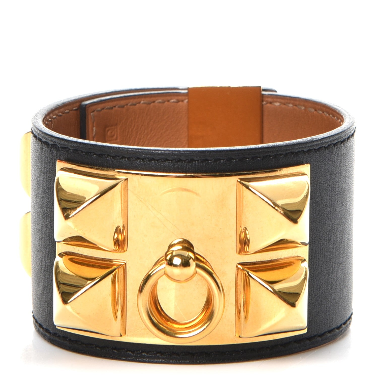 Hermes Swift Collier de Chien CDC Bracelet S Black 3 of 9