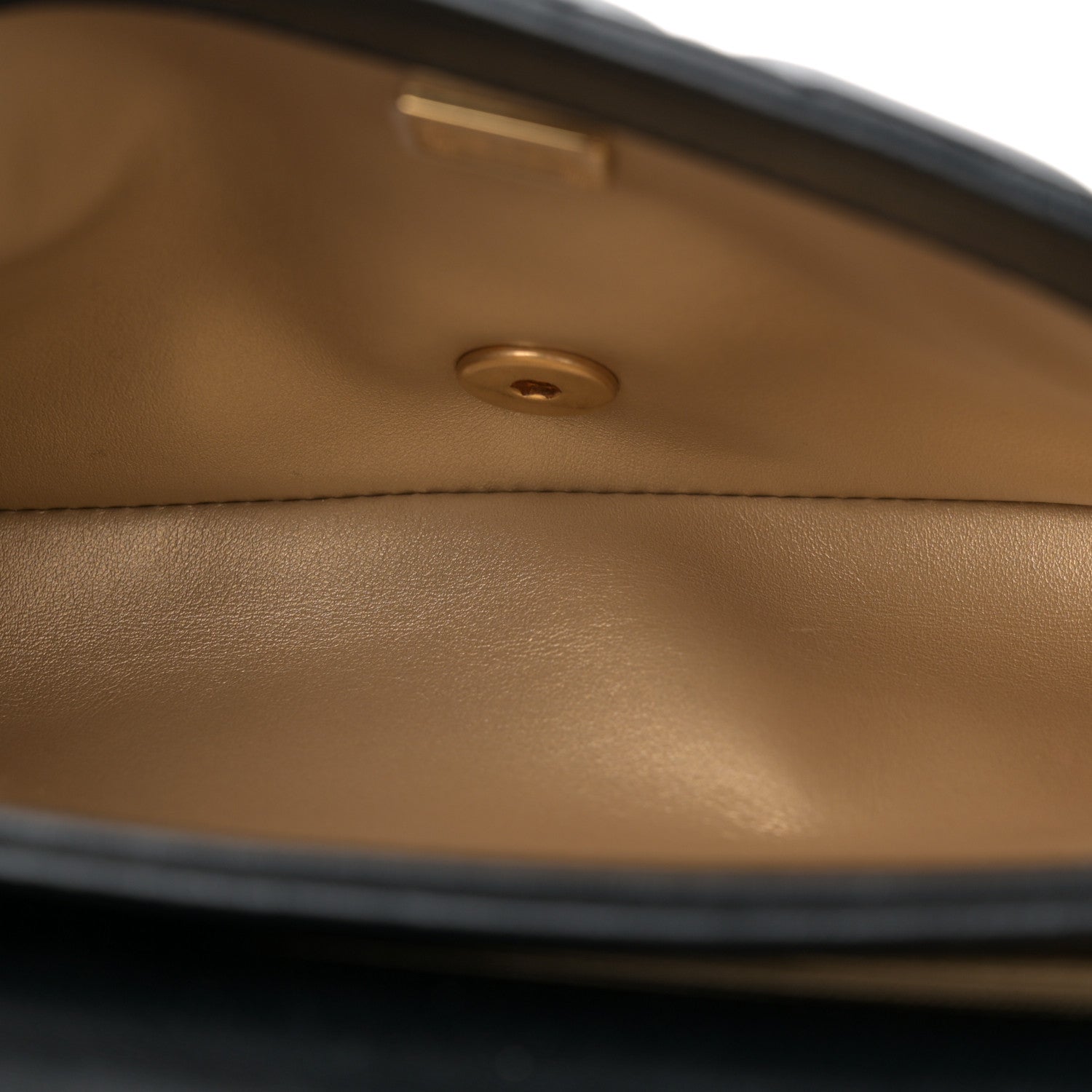 Chanel Shiny Lambskin Quilted Enamel CC Small Flap Black 5 of 10