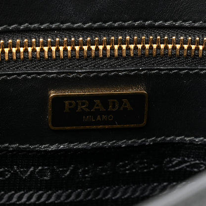 Prada Saffiano Flap Crossbody Black 6 of 10