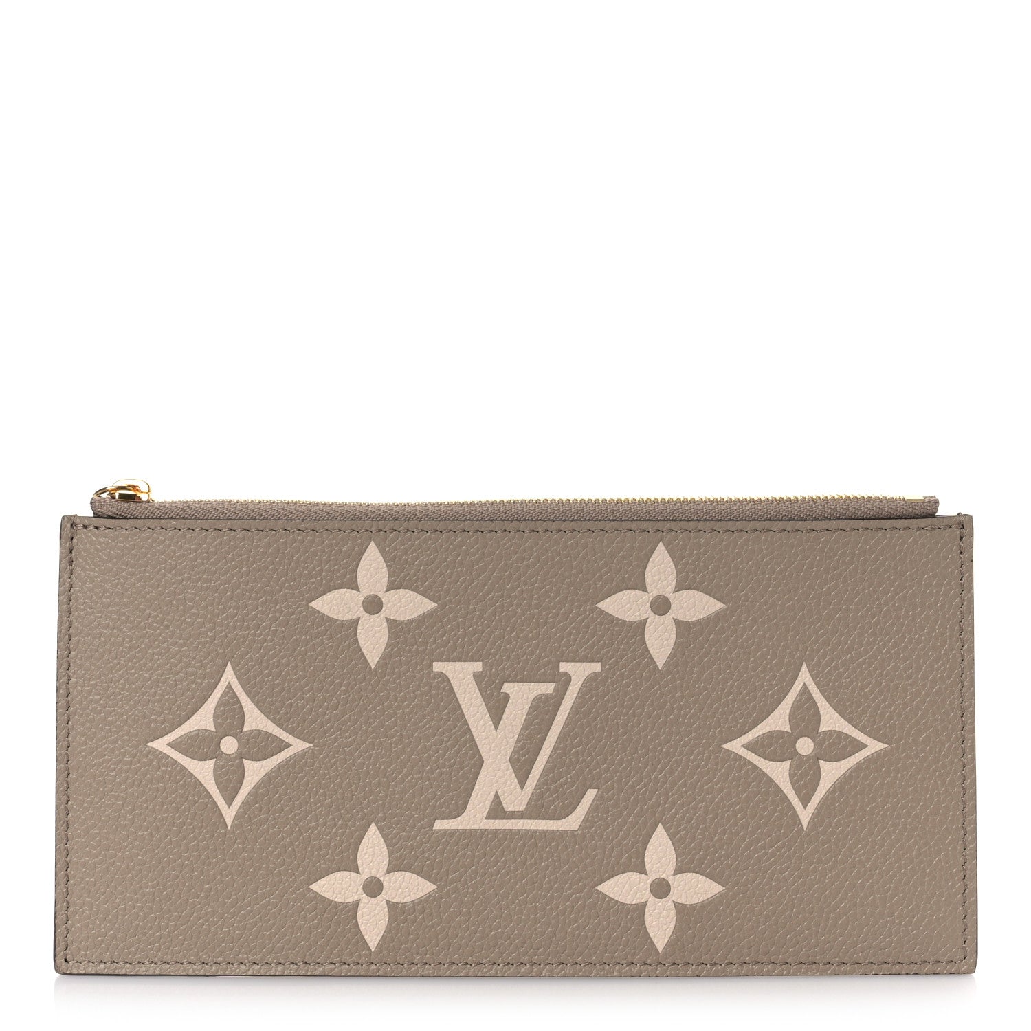 Louis Vuitton Empreinte Monogram Giant Pochette Felicie Zippered Insert Tourterelle Creme 1 of 8
