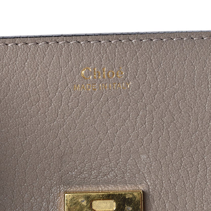 Chloe Grained Lambskin Mini Drew Shoulder Bag Motty Grey 6 of 12