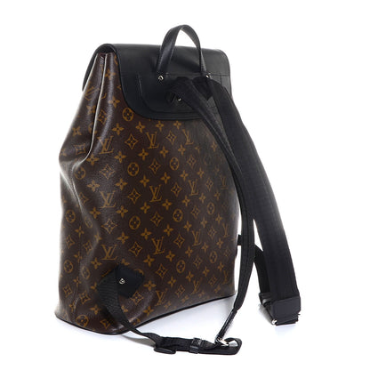 Louis Vuitton Monogram Macassar Palk Backpack 3 of 7