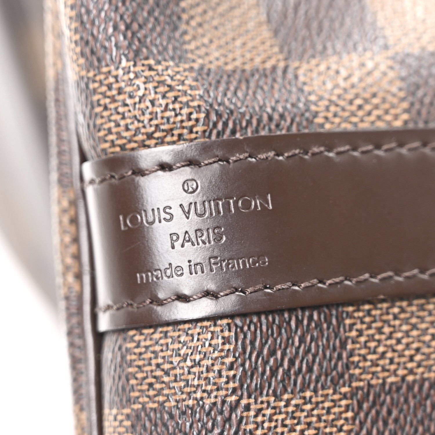 Louis Vuitton Damier Ebene Keepall Bandouliere 55 5 of 9