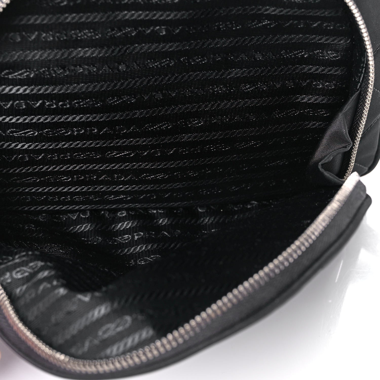Prada Nylon Tessuto Impuntu Quilted Backpack Black 6 of 11