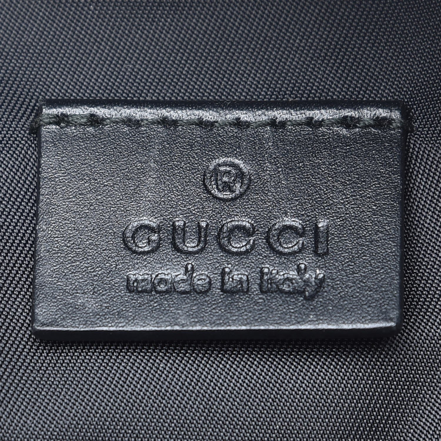 Gucci GG Supreme Monogram Web Dome Backpack Black 6 of 8