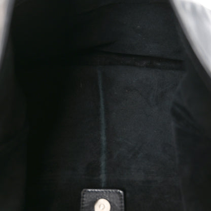 Saint Laurent Calfskin Buffalo Horn Mombasa Hobo Black 4 of 8