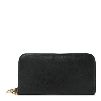 Christian Dior Bullcalf Diorissimo Voyageur Wallet Black 1 of 10