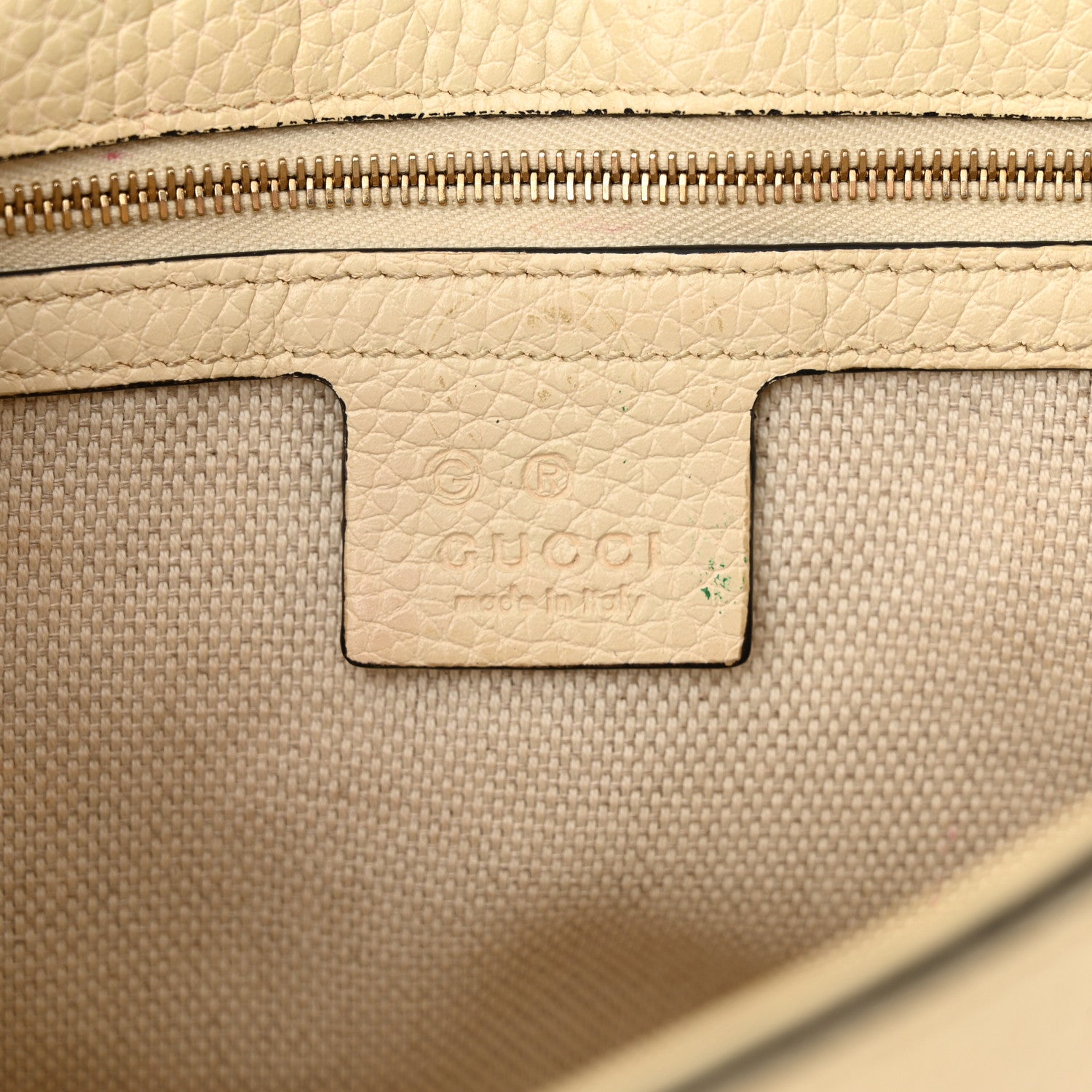 Gucci Cellarius Calfskin Medium Soho Flap Crossbody Ivoire 6 of 17