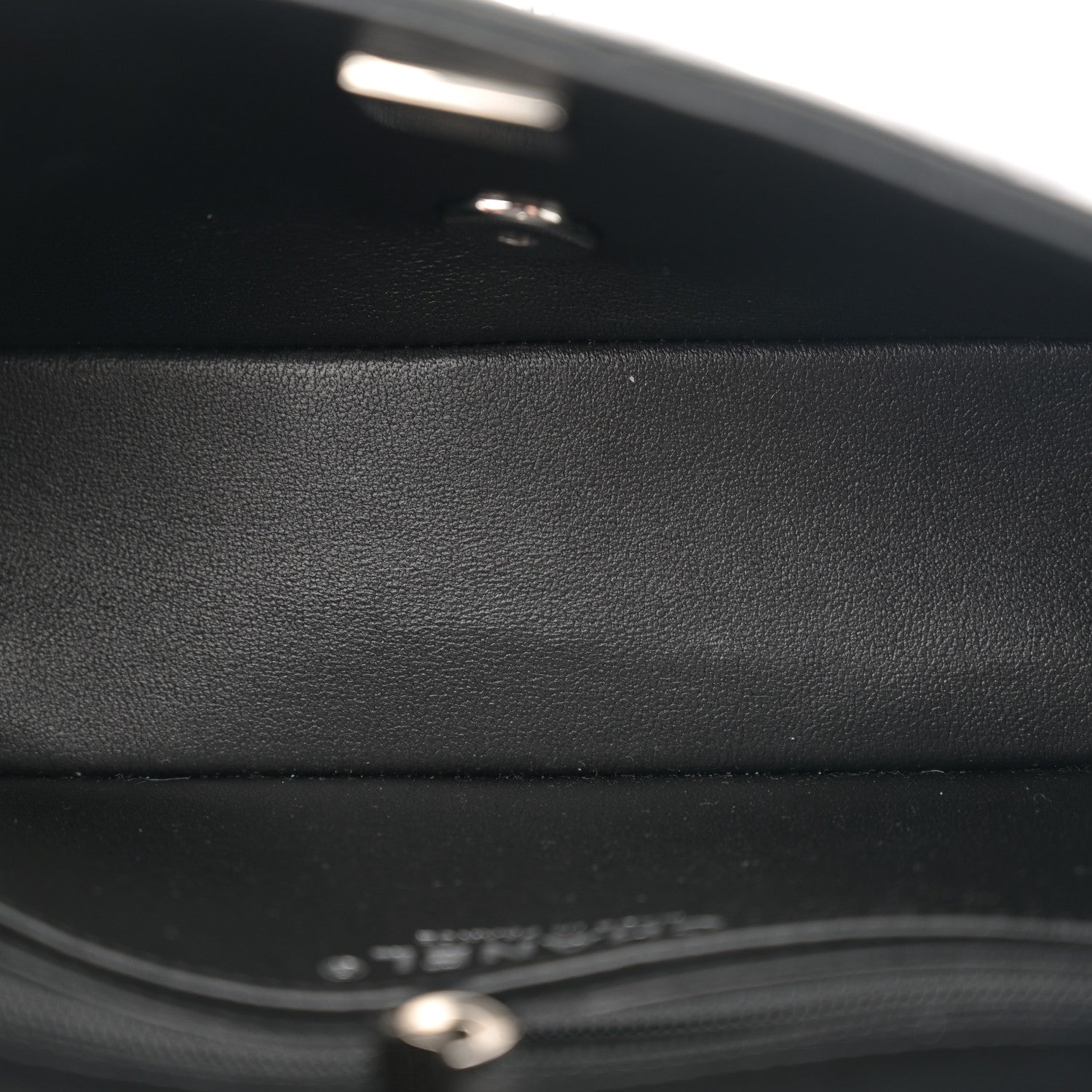 Chanel Lambskin Quilted Mini Rectangular Flap Black 5 of 11