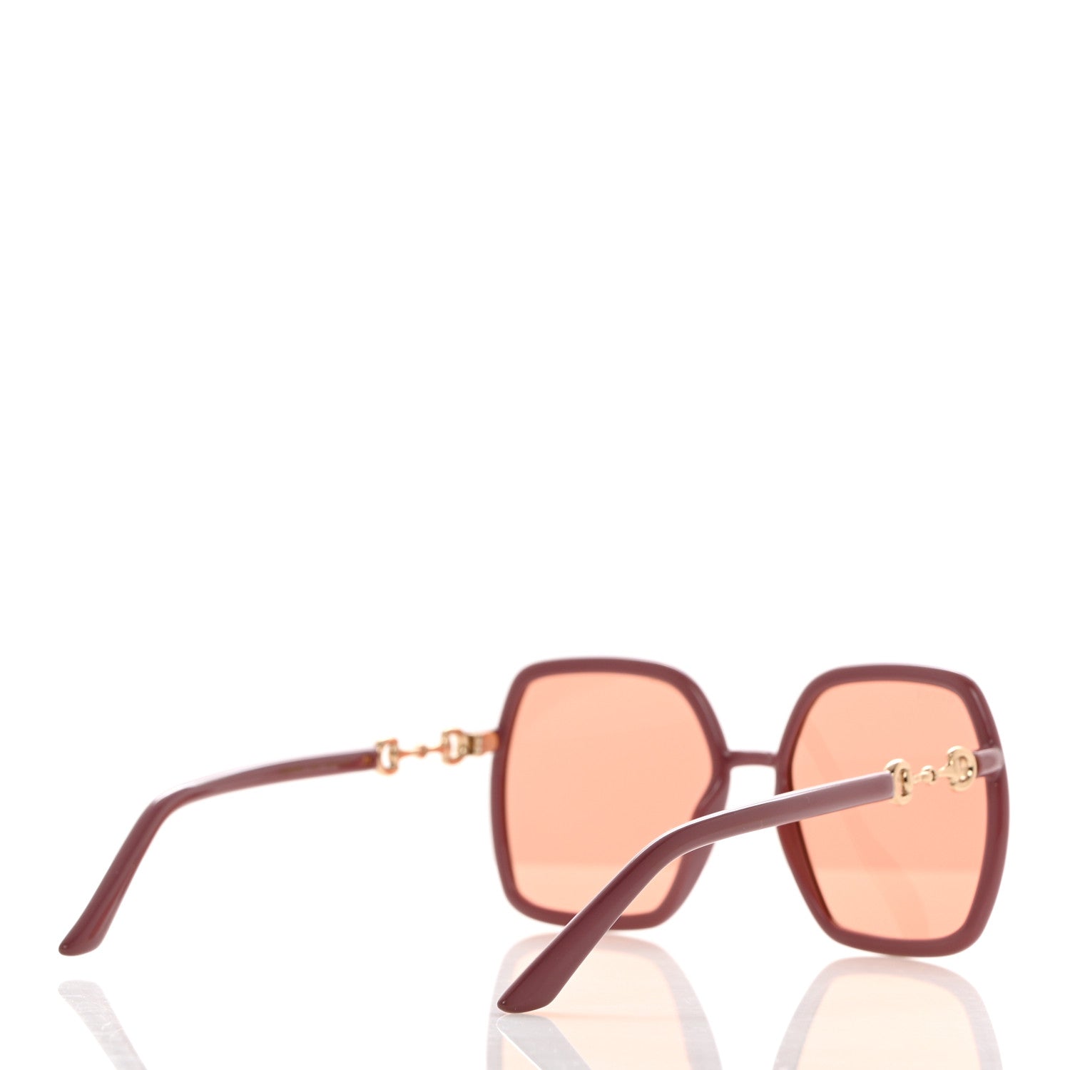 Gucci Horsebit Square Frame Sunglasses GG0890S Pink 4 of 8