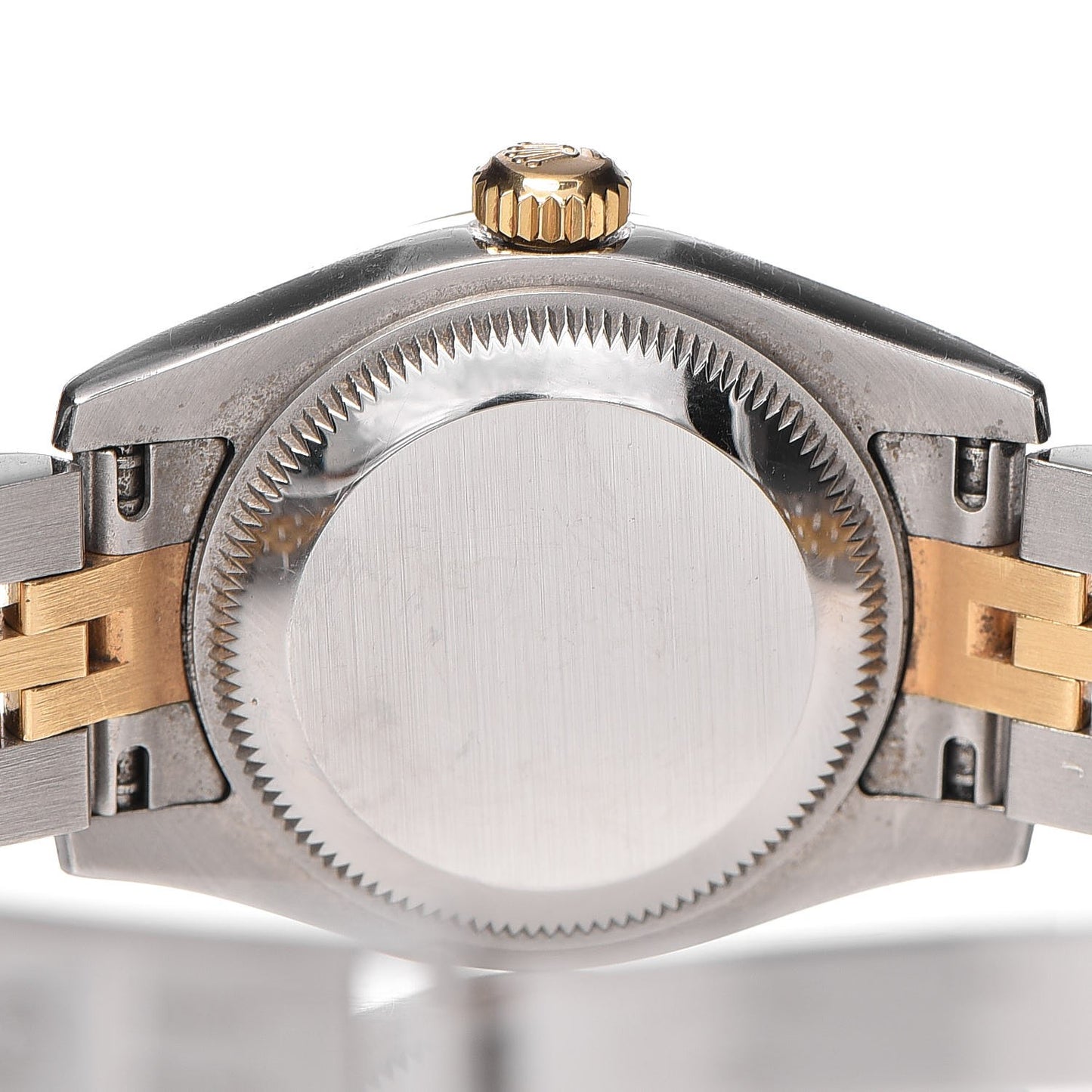 Stainless Steel 18K Yellow Gold Diamond 26mm Oyster Perpetual Datejust Watch Silver 179173