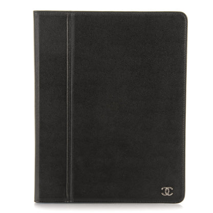Chanel Caviar Sevruga iPad Case Black 1 of 7