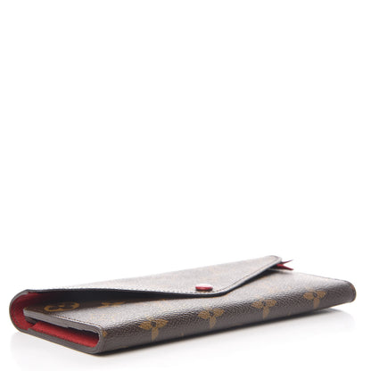 Louis Vuitton Monogram Josephine Wallet Red 5 of 13
