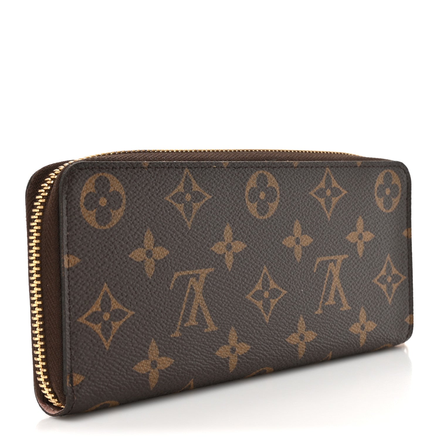 Louis Vuitton Monogram Clemence Wallet Rose Ballerine 3 of 8