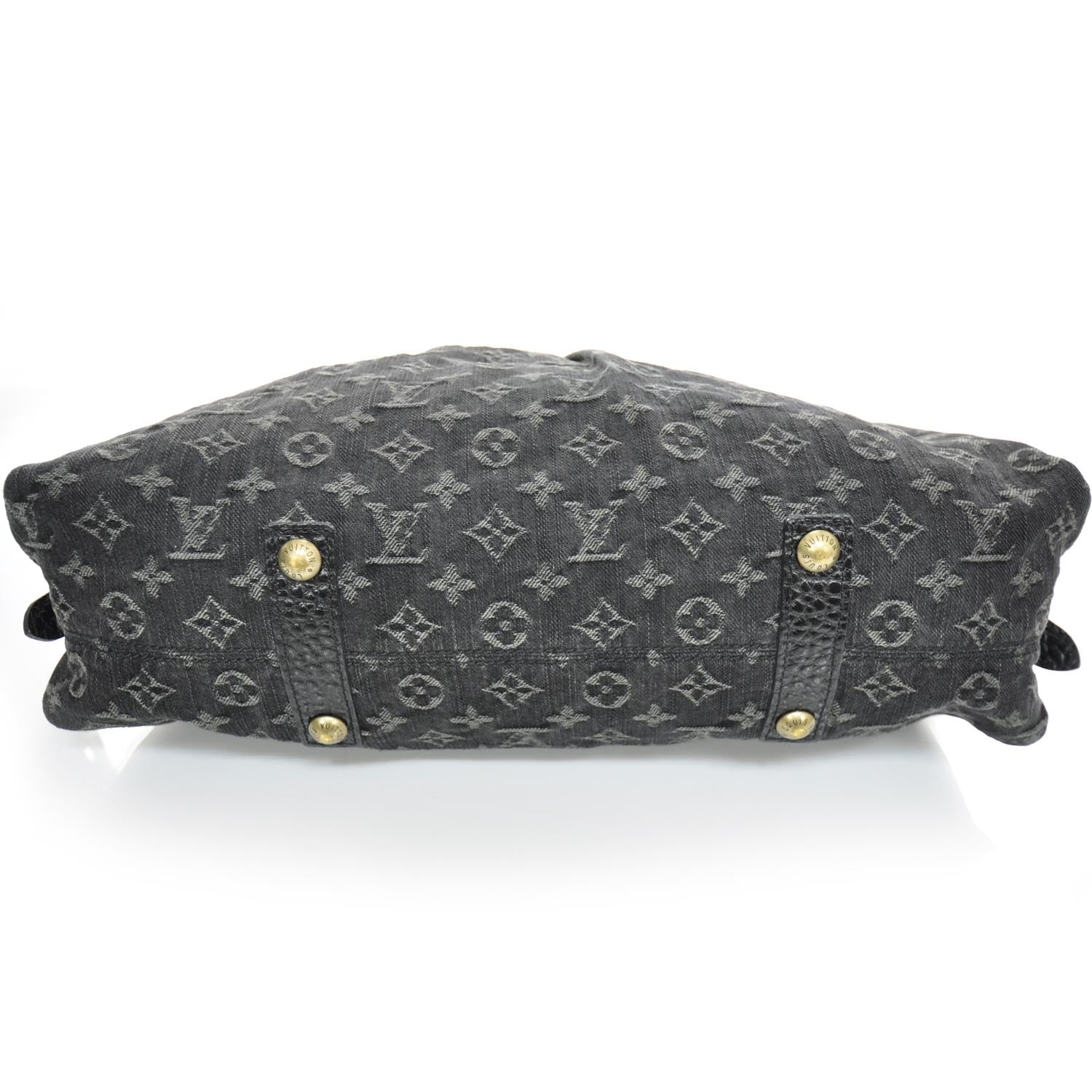 Louis Vuitton Denim Neo Cabby GM Black 4 of 8