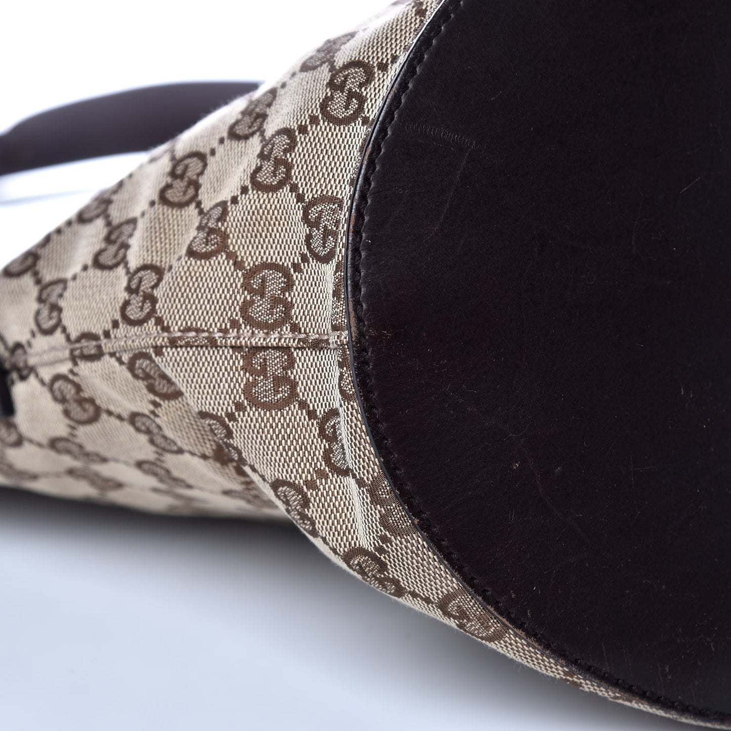 Monogram Bucket Bag Brown