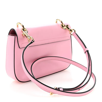 Dolce & Gabbana Calfskin 3.5 Flap Crossbody Bag Pink 3 of 9