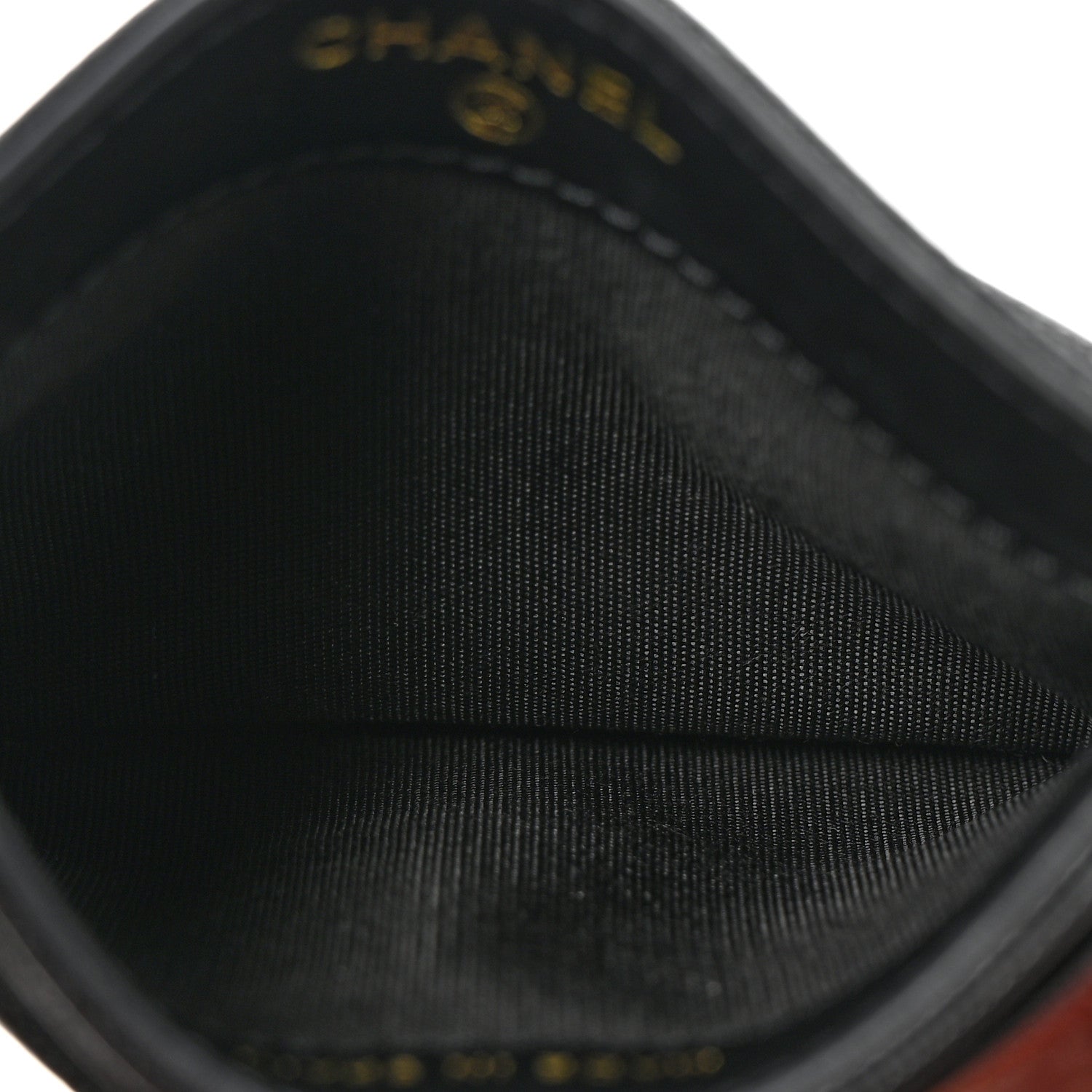 Chanel Caviar Quilted Boy Card Holder Black 5 of 9